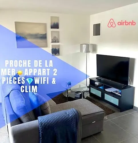 Proche Et Centre 2 Pièces Wifi&clim Sainte-Maxime